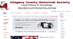 Desktop Screenshot of alleganyhistory.org